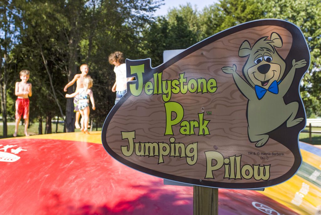 jumping pillow, attractions