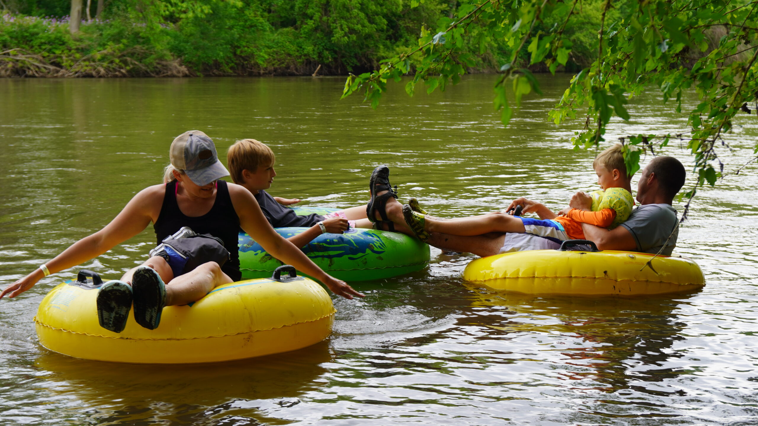 River Tubing Photo Scroll (2)
